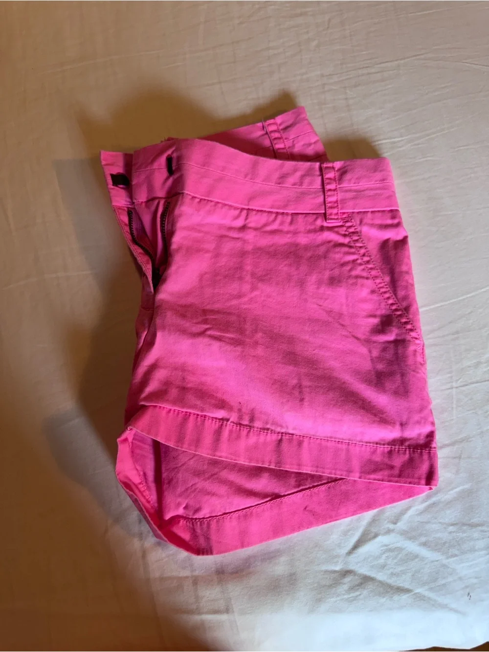 J. Crew Bright Pink Women's Chino Bermuda Shorts. Size 0